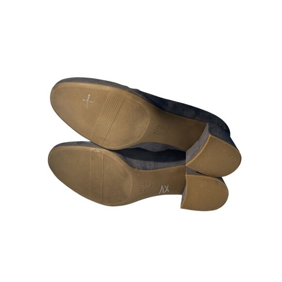 Naturalizer Women's Size 10 Grey Suede Block Heel Pumps shoes - Picture 6 of 7